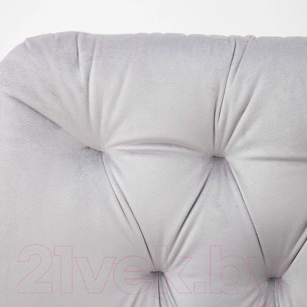 Изображение товара Стул Алвест AV 435 (светло-серый бархат/черный)