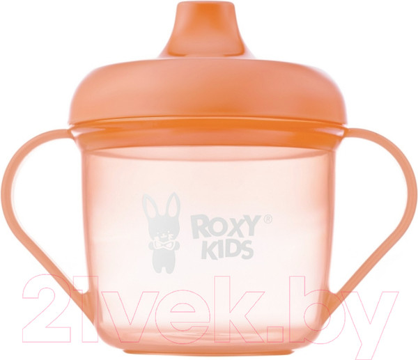Изображение товара Поильник Roxy-Kids RFD-005-O (персиковый)