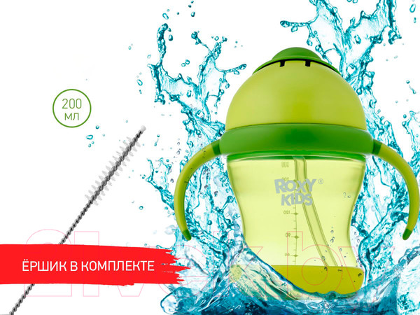 Изображение товара Поильник Roxy-Kids RFD-008-G (лайм)