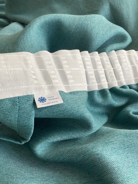 Изображение товара Штора Ника Зварико 888250 200x250 (бирюзовый 08)