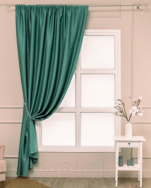 Изображение товара Штора Ника Зварико 888250 200x250 (бирюзовый 08)