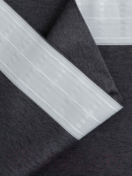 Изображение товара Штора Ника Зварико 888250 200x250 (графит, темно-серый 13)