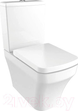 Изображение товара Унитаз напольный Creavit Solo SET0031.002 (SO361-11CB00E-0000 + MA410-00CB00E-0000 + KC2003.02.0000E + IT6010)