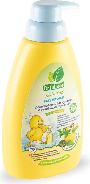 Изображение товара Гель для душа детский Dr.Tuttelle С целебными травами / DT059 (260мл)