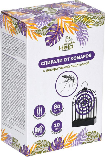 Изображение товара Набор спиралей от насекомых Help 80530