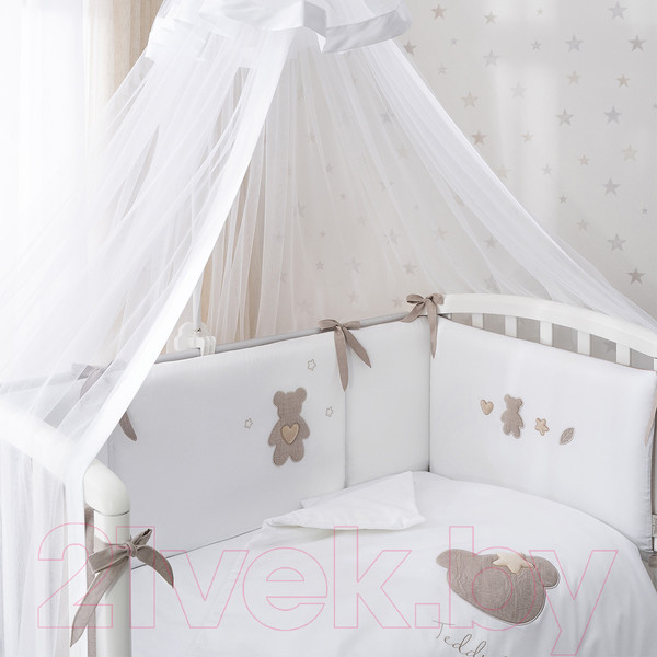 Изображение товара Комплект постельный для малышей Perina Teddy Love / ТЛ6-01.12 (6пр, песочный)