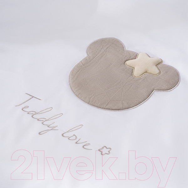Изображение товара Комплект постельный для малышей Perina Teddy Love / ТЛ6-01.12 (6пр, песочный)