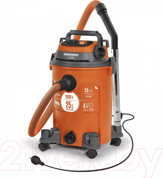 Изображение товара Профессиональный пылесос Daewoo Power DAVC 2516S