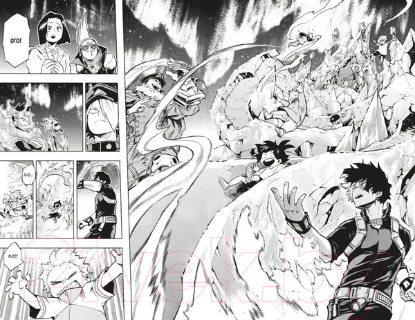 Изображение товара Манга Азбука Моя геройская академия. Книга 9 (Хорикоси К.)