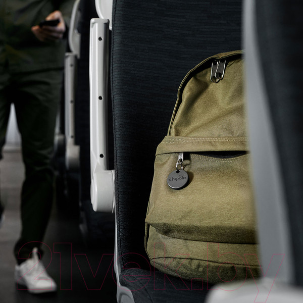 Изображение товара Беспроводная метка-трекер Chipolo One Spot / CH-C21M-GY-R (черный)