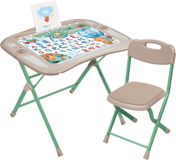 Изображение товара Комплект мебели с детским столом Ника NKP1/Д Динопилоты