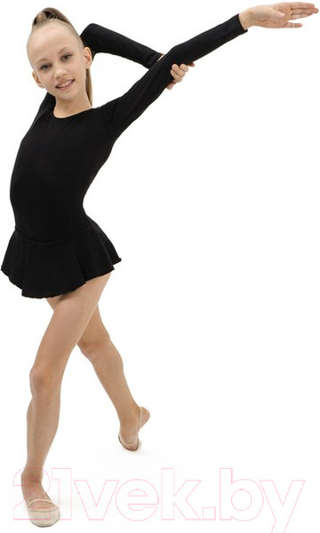 Изображение товара Купальник для художественной гимнастики Grace Dance 2620693 (р-р 32, черный)