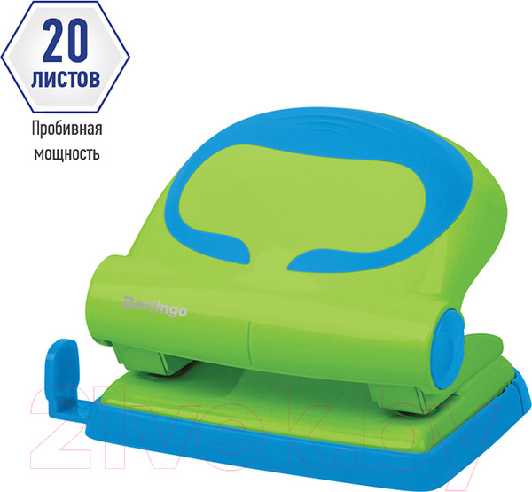 Изображение товара Дырокол Berlingo Fuze / DDp_20002 (зеленый)