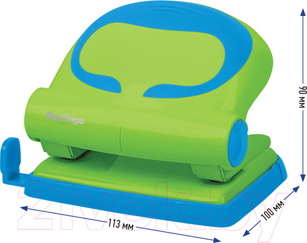 Изображение товара Дырокол Berlingo Fuze / DDp_20002 (зеленый)