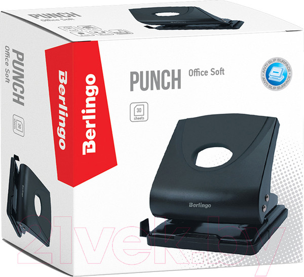 Изображение товара Дырокол Berlingo Office Soft / DDp_30161 (черный)