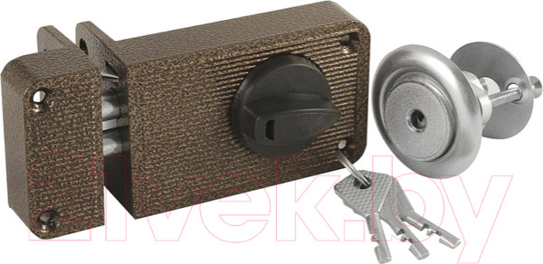 Изображение товара Замок накладной Зенит ЗН2-6 (медь)