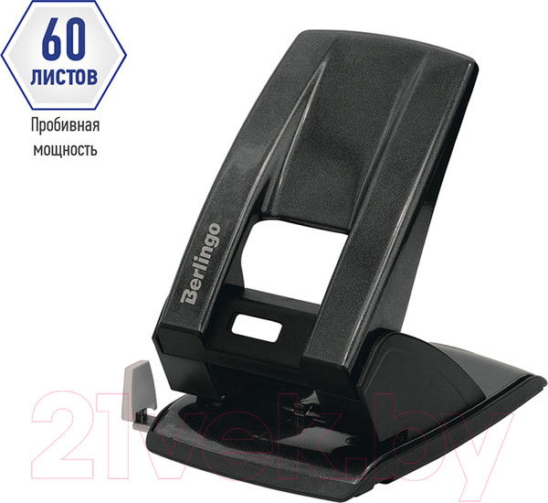 Изображение товара Дырокол Berlingo Power TX / KPh_60178 (черный)