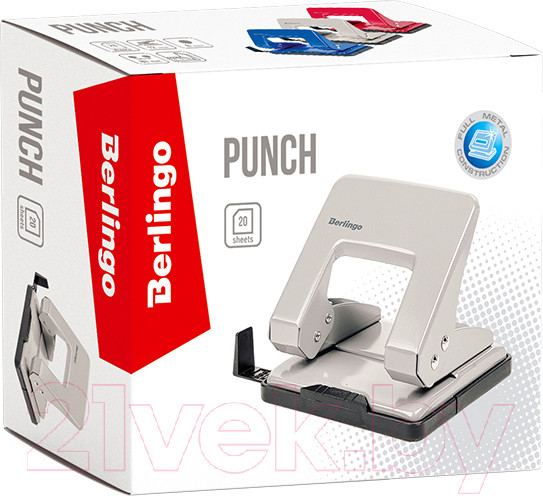 Изображение товара Дырокол Berlingo Universal / DDm_20042 (серый)
