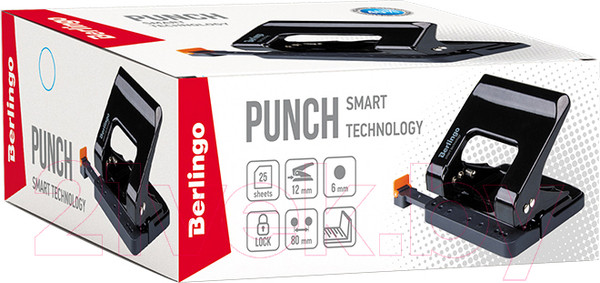 Изображение товара Дырокол Berlingo Smart Technology / DDm_25201 (черный)