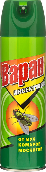 Изображение товара Аэрозоль от насекомых Варан Дихлофос А универсальный От мух (440мл)