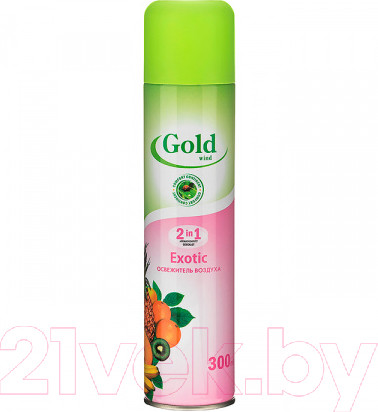 Изображение товара Освежитель воздуха Gold Wind Exotic  (300мл)