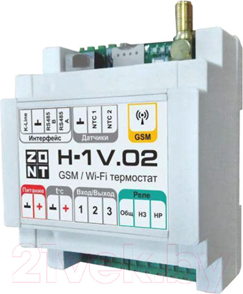 Изображение товара Контроллер отопительный Zont H-1V.02 DIN / ML05454