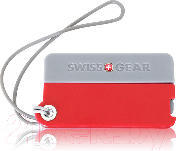 Изображение товара Багажная бирка SwissGear WJ6185 (красный/серый)