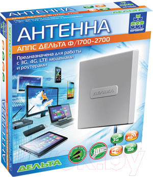Изображение товара Антенна для беспроводной связи Дельта Ф/1700-2700/F