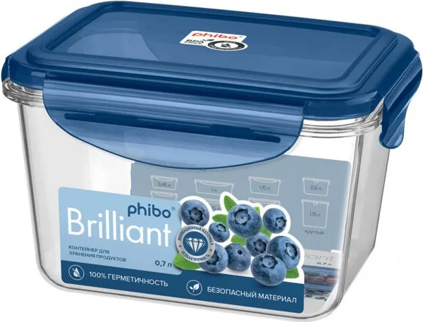 Изображение товара Контейнер Phibo Brilliant / 431199217 (синий)