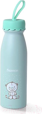Изображение товара Термос для напитков Fissman Медвежонок 9645 (светло-зеленый)