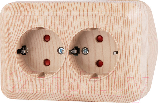 Изображение товара Розетка TDM Ладога SQ1801-0443 (сосна)