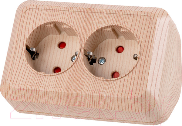 Изображение товара Розетка TDM Ладога SQ1801-0443 (сосна)