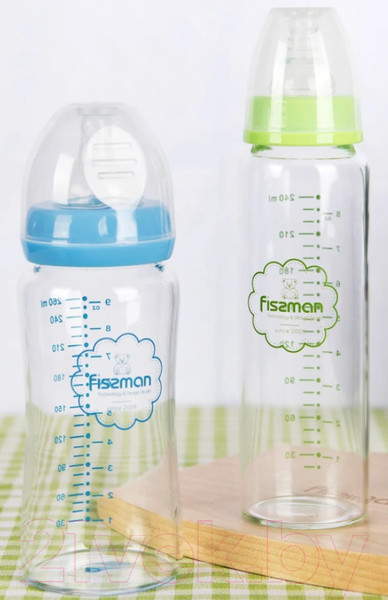 Изображение товара Бутылочка для кормления Fissman 9164 (голубой)