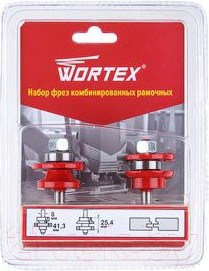 Изображение товара Набор фрез Wortex 0318095