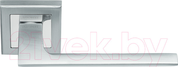 Изображение товара Ручка дверная Rucetti RAP 21-S SC/CP (матовый хром/хром)