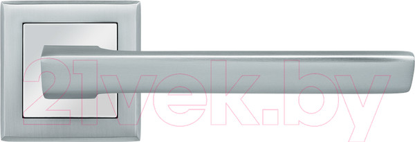 Изображение товара Ручка дверная Rucetti RAP 21-S SC/CP (матовый хром/хром)