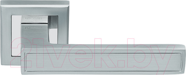 Изображение товара Ручка дверная Rucetti RAP 23-S SC/CP (матовый хром/хром)