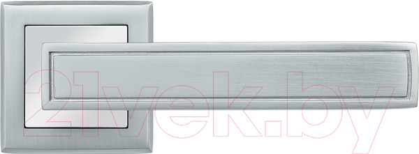 Изображение товара Ручка дверная Rucetti RAP 23-S SC/CP (матовый хром/хром)