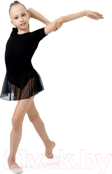 Изображение товара Купальник для художественной гимнастики Grace Dance 2620721 (р-р 34, черный)