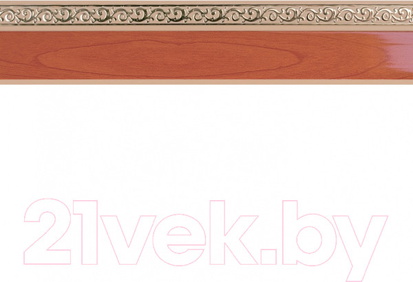 Изображение товара Карниз для штор LEGRAND Галант Neo Флора 2.8 / 48066838 (вишня)