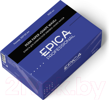 Изображение товара Бумага для химической завивки Epica Professional Shape Wave 100x65мм (1000шт)