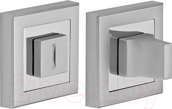 Изображение товара Фиксатор дверной защелки Rucetti RAP WC-S SС/CP (матовый хром/хром)