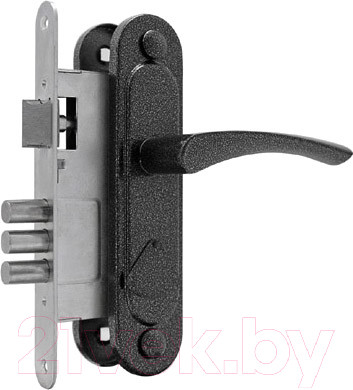 Изображение товара Замок врезной Омега ЗВ9.1-01 (черный)