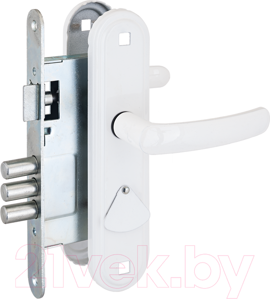 Изображение товара Замок врезной Омега ЗВ9.1-02 (белый)