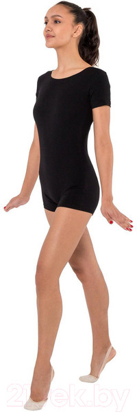 Изображение товара Комбинезон гимнастический Grace Dance 1431671 (р-р 42, черный)