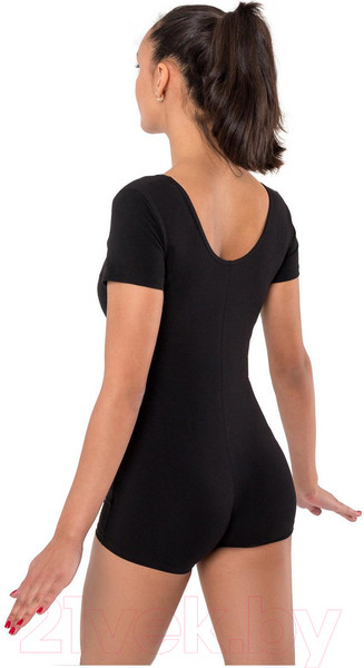 Изображение товара Комбинезон гимнастический Grace Dance 1431671 (р-р 42, черный)