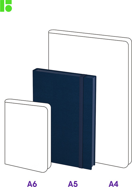 Изображение товара Ежедневник Berlingo Western A5 / UD0_85502 (136л, синий)