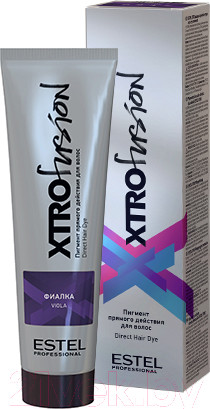Изображение товара Крем-краска для волос Estel Xtro Фиалка (100мл)