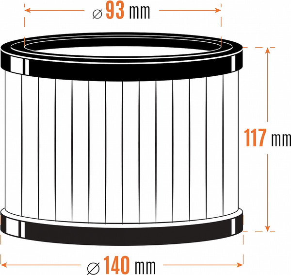 Изображение товара Фильтр для пылесоса Daewoo Power DAVC 25HF