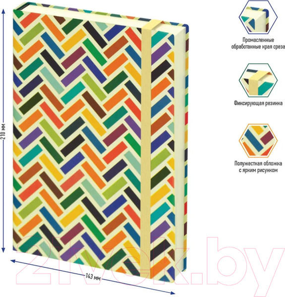 Изображение товара Ежедневник Berlingo Geometry A5 / UD0_92502 (136л)